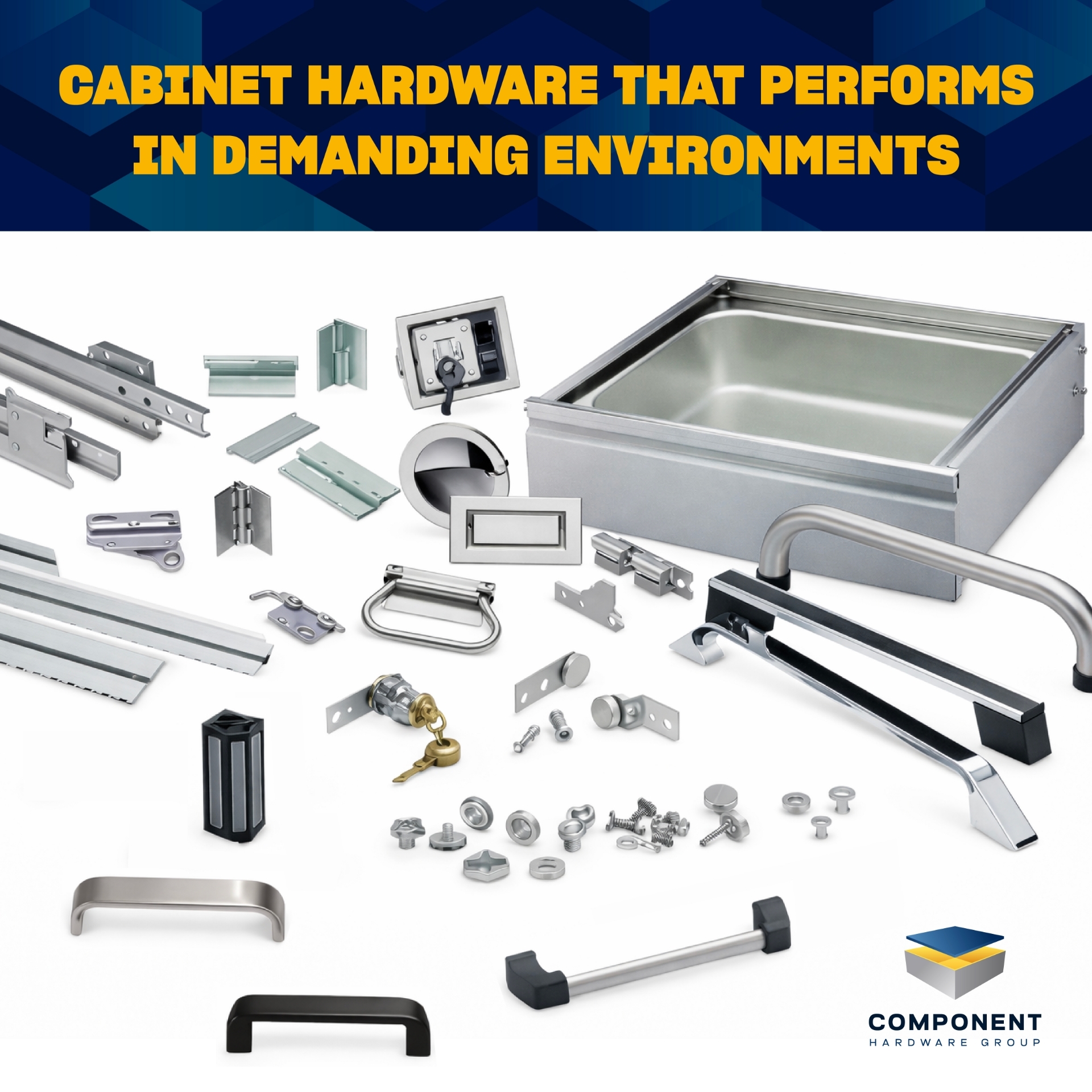 Cabinet Hardware That Performs in Demanding Environments